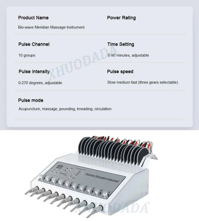 S871 Electrostimulation Machine - Targeted Weight Loss & Muscle Toning with Russian Wave Technology