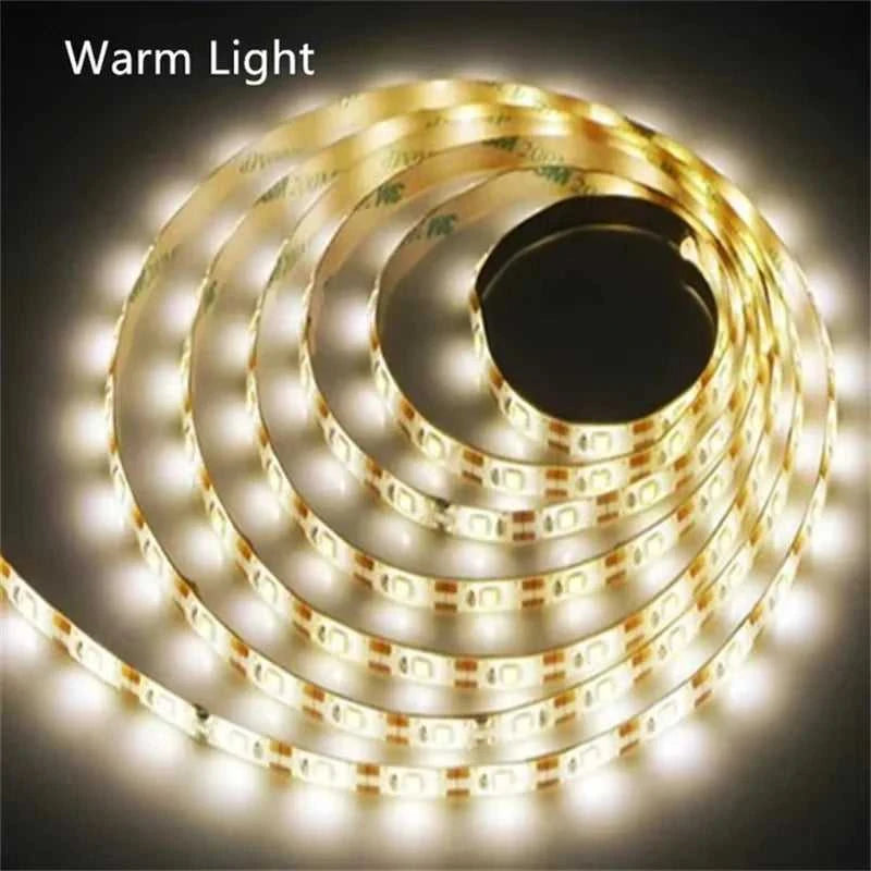 5V USB LED Strip Light Flexible Cuttable Light with Adhesive White/Warm White for TV Backlight Cabinet Bedroom Home Decoration The jack market .AU The jack market .AU Home $ 49 136:200003939#White;380:201441007