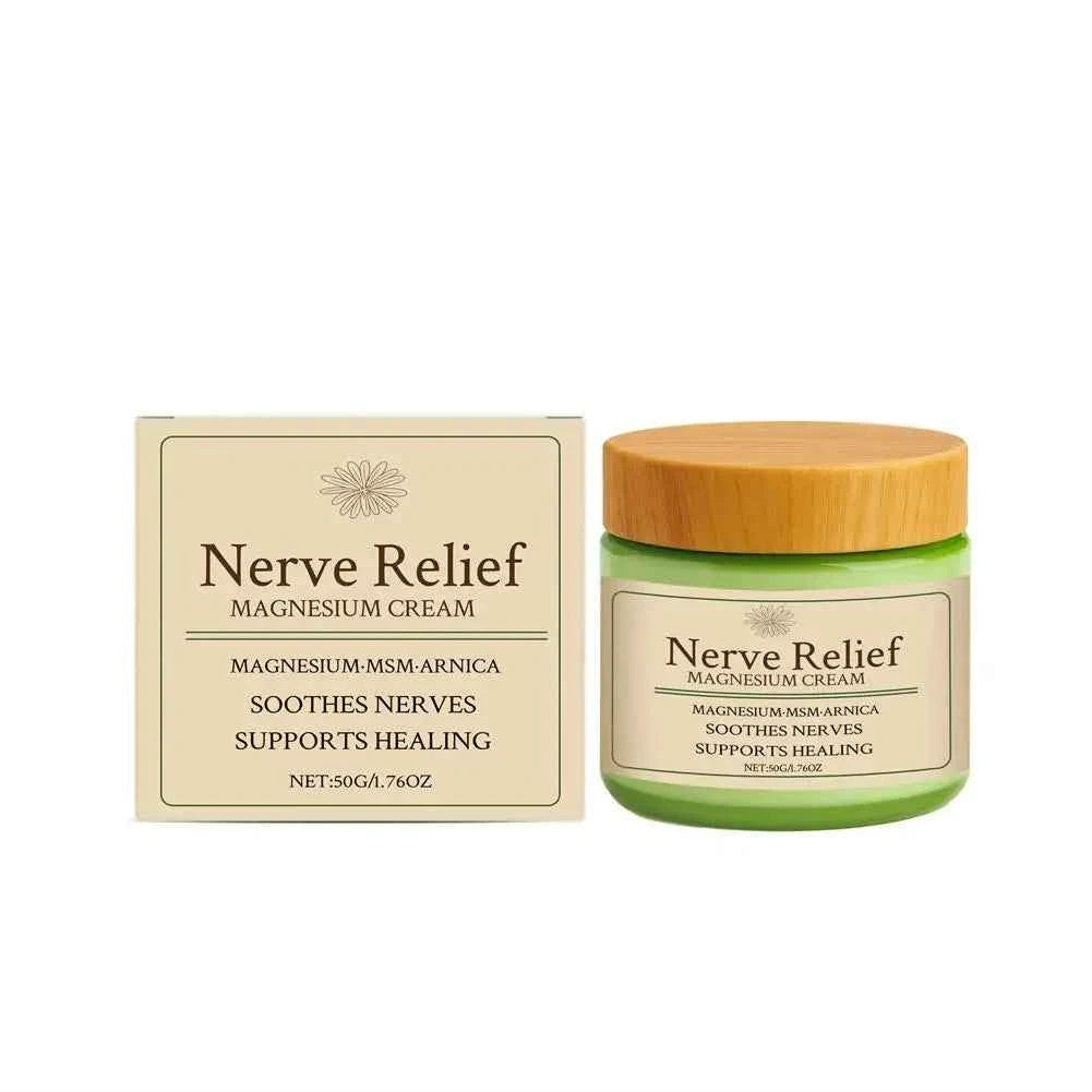 Magnesium Muscle Relaxing Cream - Deep Nourishing Relief for Daily Body Care and Soothing Massage