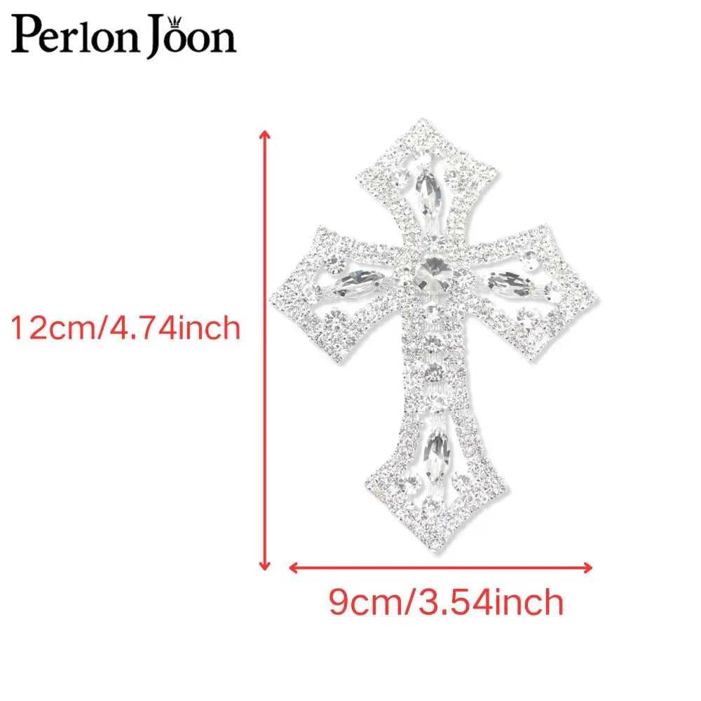 1PCS glittering DIY crystal mini cross rhinestone applique glass patch sewn for wedding bag, shoe decoration YHX077 The jack market .AU The jack market .AU Home $ 28 14:100006056#M