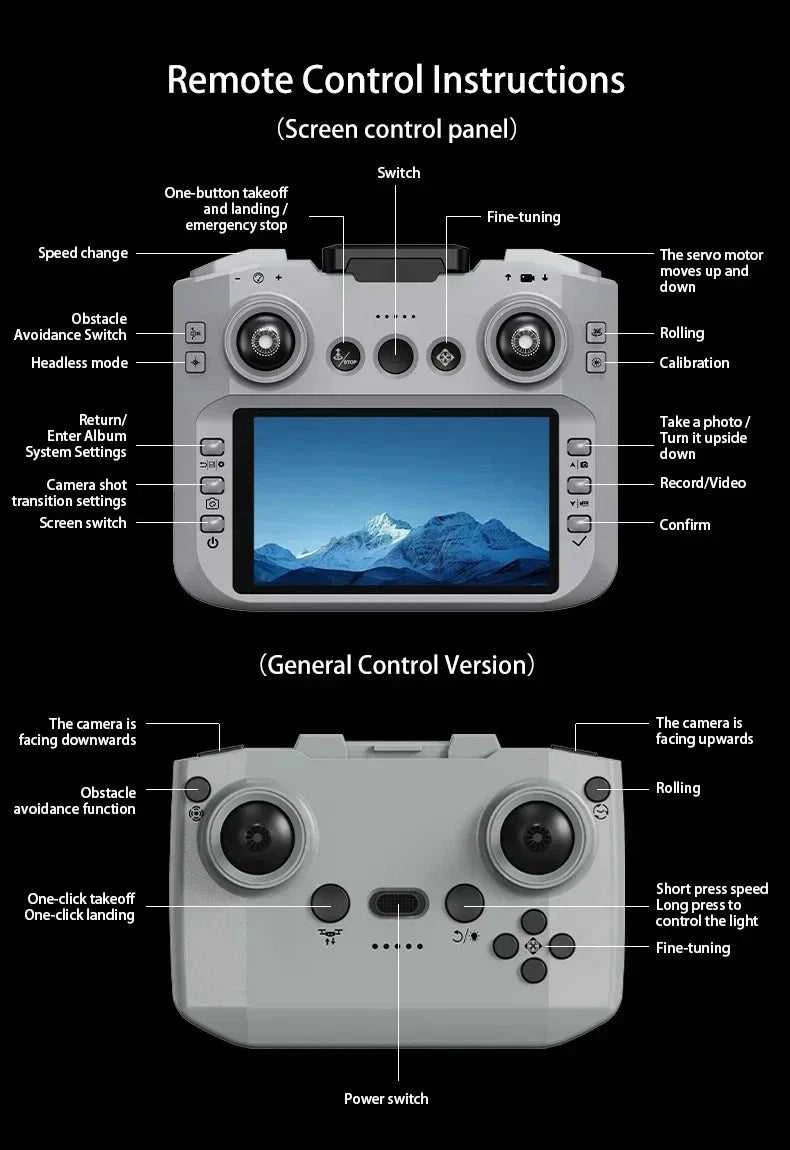 Lenovo Drone 8K Aerial HD Intelligent Avoiding Obstacle With Larger Screen Remote Control Folding Brushless Power GPS Drone 2026 The jack market .AU The jack market .AU Drones $ 112 14:496#Grey-8K HD-Screen
