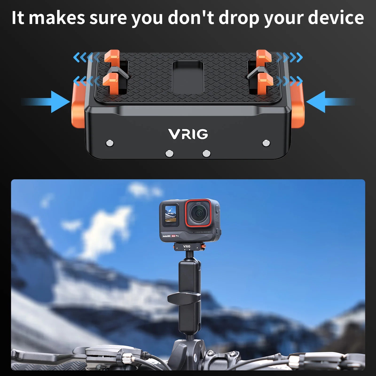 for Insta 360 Ace / Ace Pro / Ace Pro 2 Sports Camera Aluminum Quick Release Mount Magnetic Adapter Mount Accessories