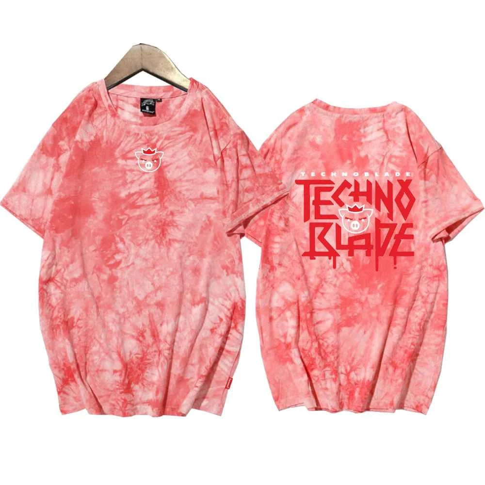 Hot Technoblade Dream Smp Print Tie Dye T Shirt Man Woman T Shirts Short Sleeve Tees Shirts for Men Women The jack market .AU The jack market .AU Men Fashion $ 35 14:1052;5:361385
