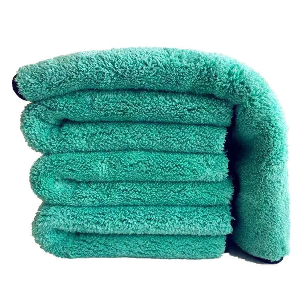 Portable 1200GSM Super Soft Premium Microfiber Drying Cltoth Ultra Absorbancy Aqua Deluxe Car Wash Towel 40x40cm