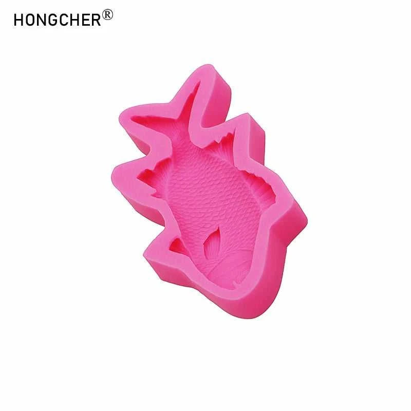 Silicone Fish Mold - Food Safe Chocolate Candy Fondant Ice Mold Flexible Soap Candle Wax Resin Polymer Clay Mold,Fish Mold The jack market .AU The jack market .AU Fishing Gear $ 20 14:200006153#Pink
