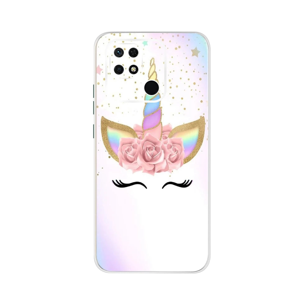 For Cover Redmi 10 Case Silicon Back Cover Phone Case For Xiaomi Redmi 10 2022 Soft coque TPU Redmi 10a 10c Clear bumper etui