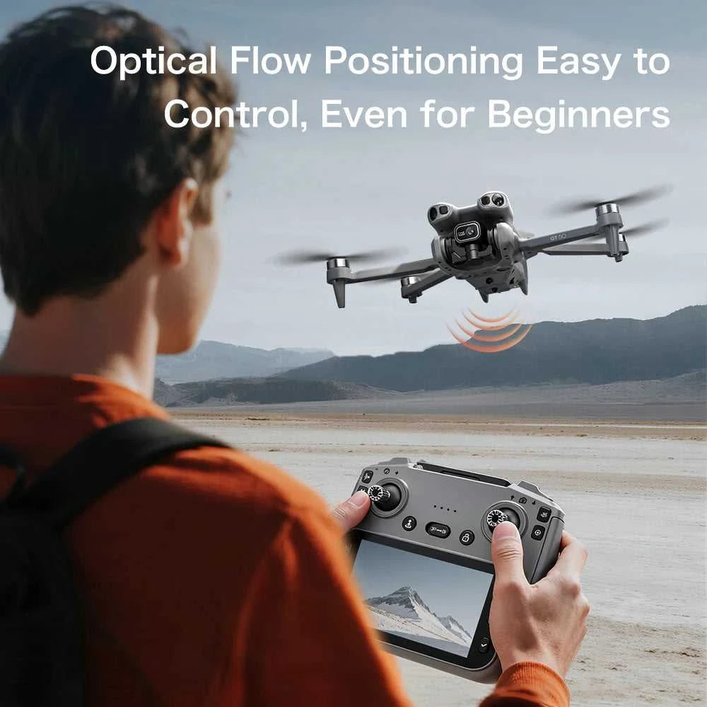 NEW Foldable Drone With Screen Control 8k Aerial Photography Optical Flow Positioning 360° Obstacle Avoidance Helicopter Drone The jack market .AU The jack market .AU Drones $ 133 14:29#4k-Dark Grey