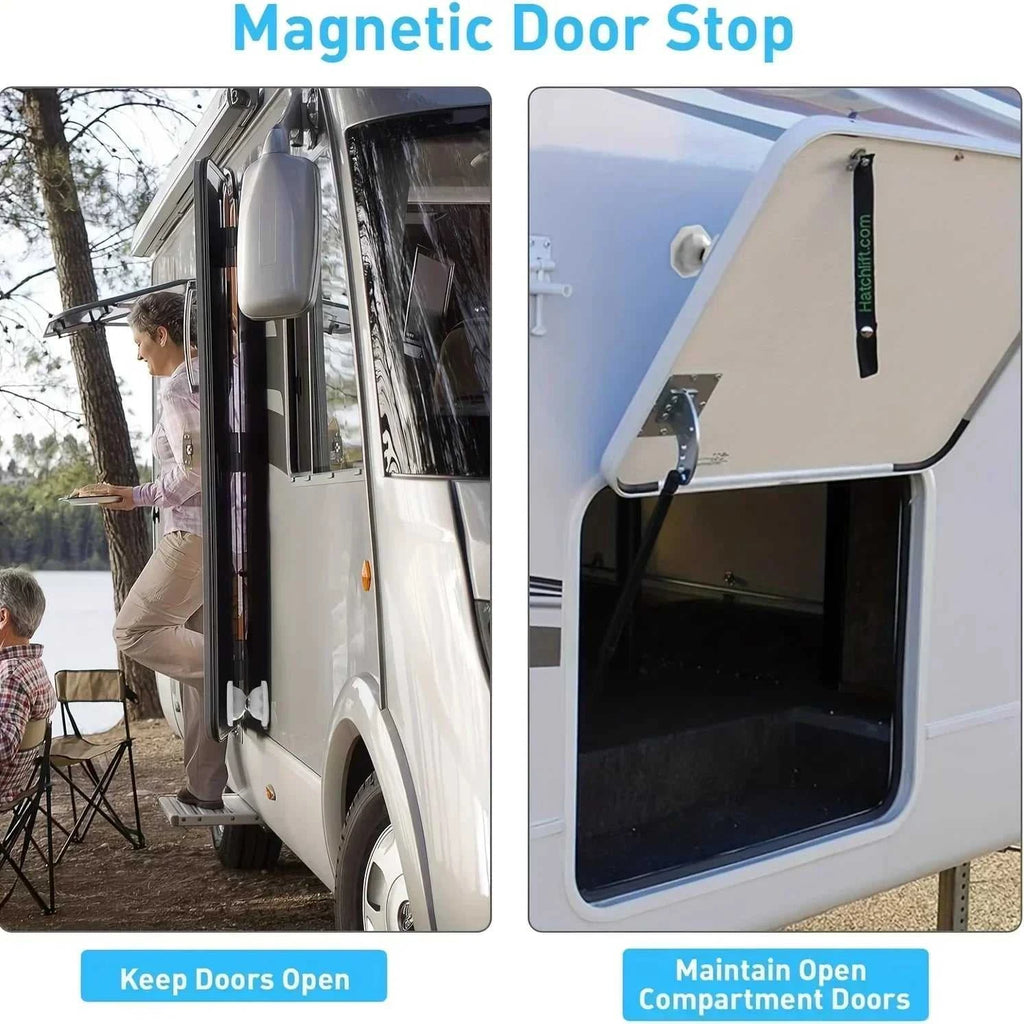 Magnetic Door Stopper Holder Free-punch Kitchen Door Stop Silicone Anti Collision Windproof Household Accessories Retainer The jack market .AU The jack market .AU Home $ 50 14:10#white
