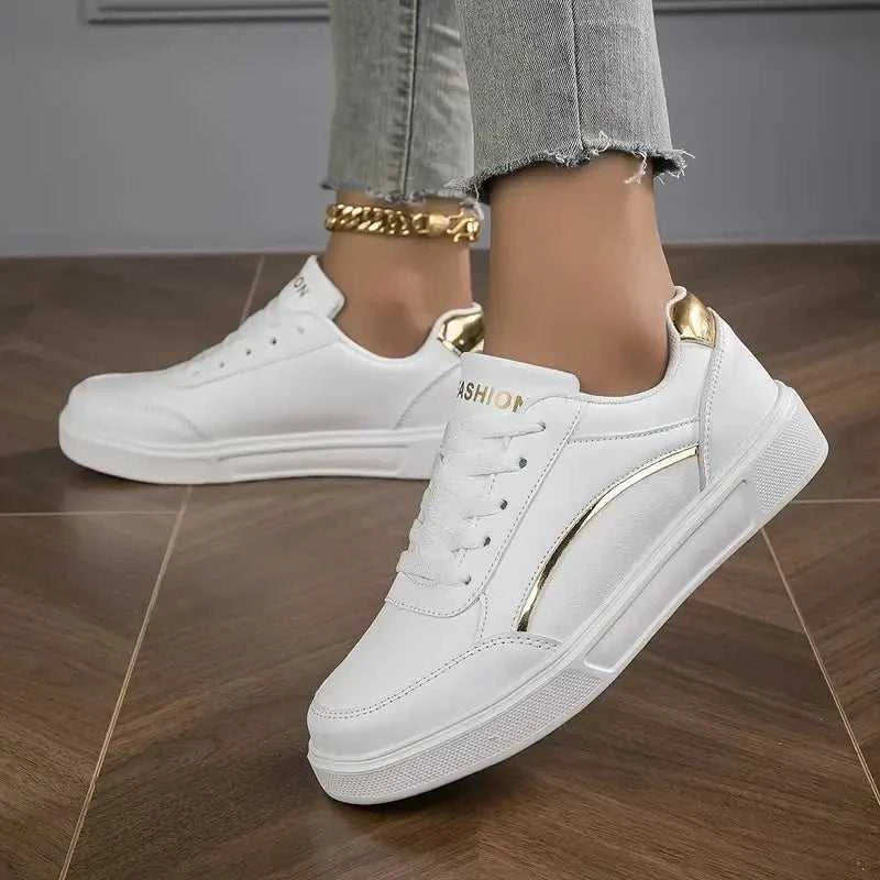 Hot Sell Women's Shoes Lightweight Casual Shoes Fashion Walking Shoes White Lace-up Sneakers Plus Size Platform Vulcanized Shoe The jack market .AU The jack market .AU Step Up Your Style: Trendy Shoes for Every Occasion! $ 73 14:193#White Silver;200000124:200000337