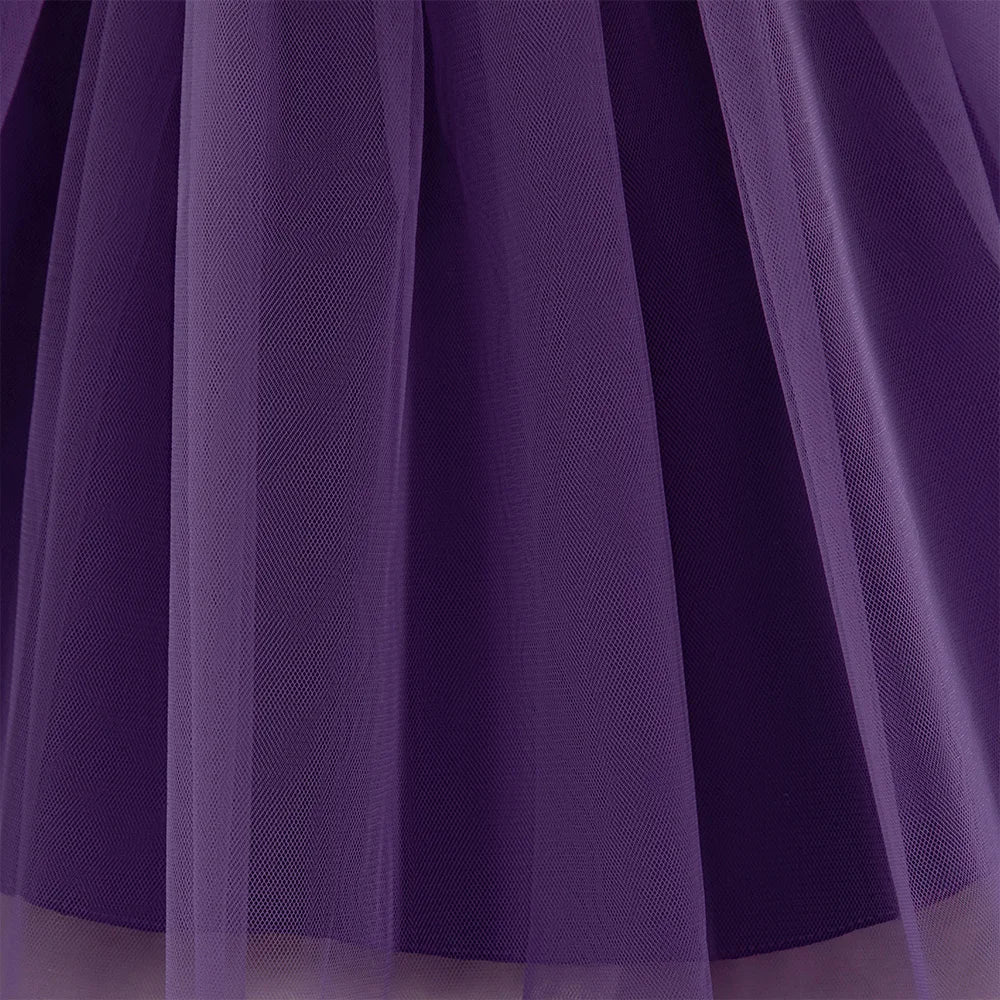 Toddler Tulle Party Baby Girl Dress Fashion 1st Birthday Wedding Prom Dresses Girls Clothes Infant Bow Evening Christmas Costume