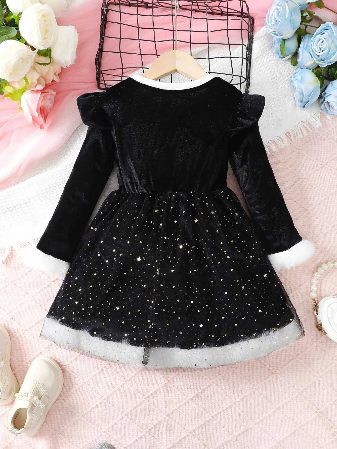 Christmas Dress for Kids Girls 4-7 Years Star Print Long Sleeves Dresses New Year Party Clothing Winter Daily Casual Wear 4Color The jack market .AU The jack market .AU Mum & Kids: Essential Products for Every Family $ 31 14:1254#SHM332-1;200000463:200004187#4Y