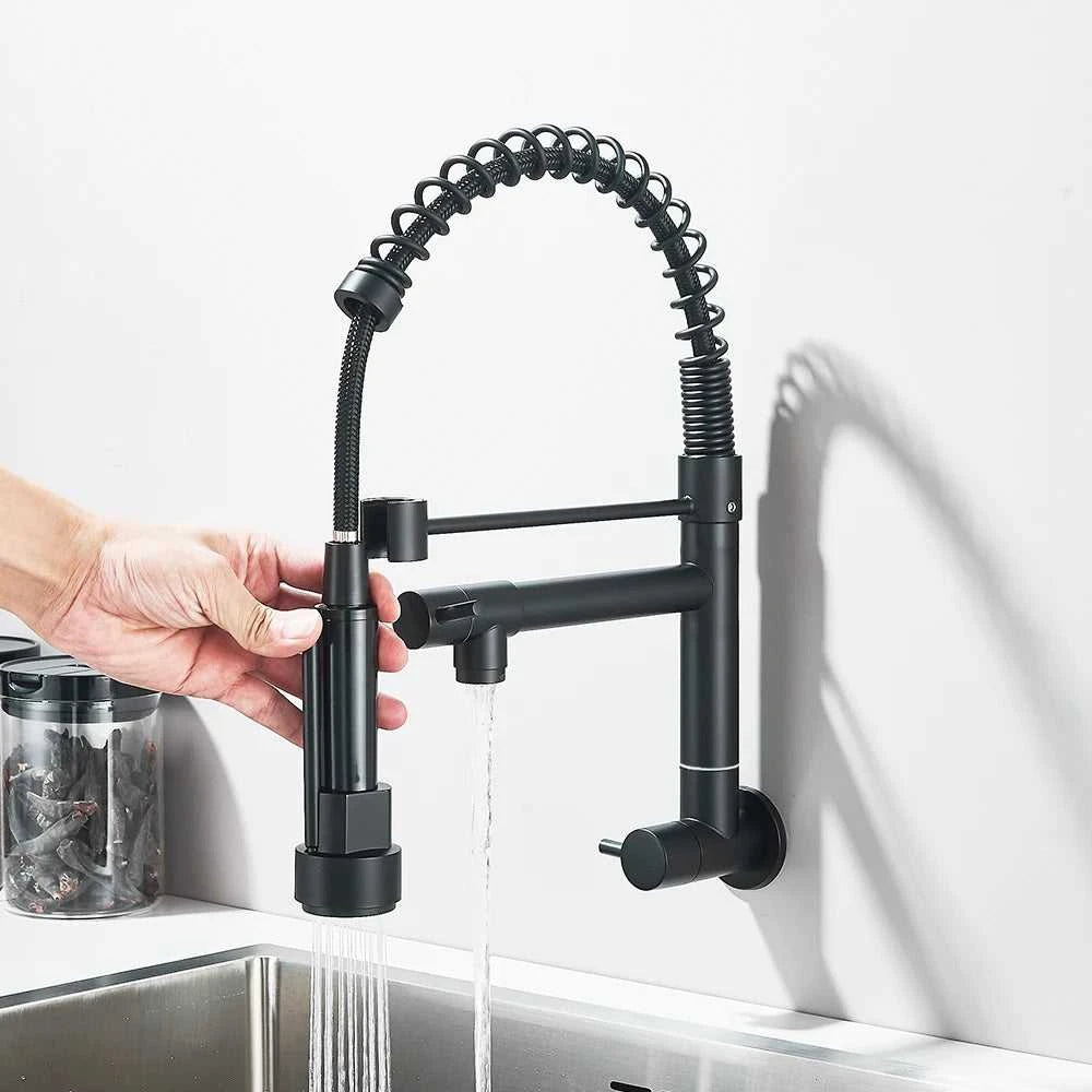 Rozin Matte Black Pull Down Kitchen Faucet Single Cold Water Dual Spouts Kitchen Tap 4 Colors Wall Mounted ABS Nozzle Crane The jack market .AU The jack market .AU Home $ 96 14:496#Gold Faucet;200007763:201336342