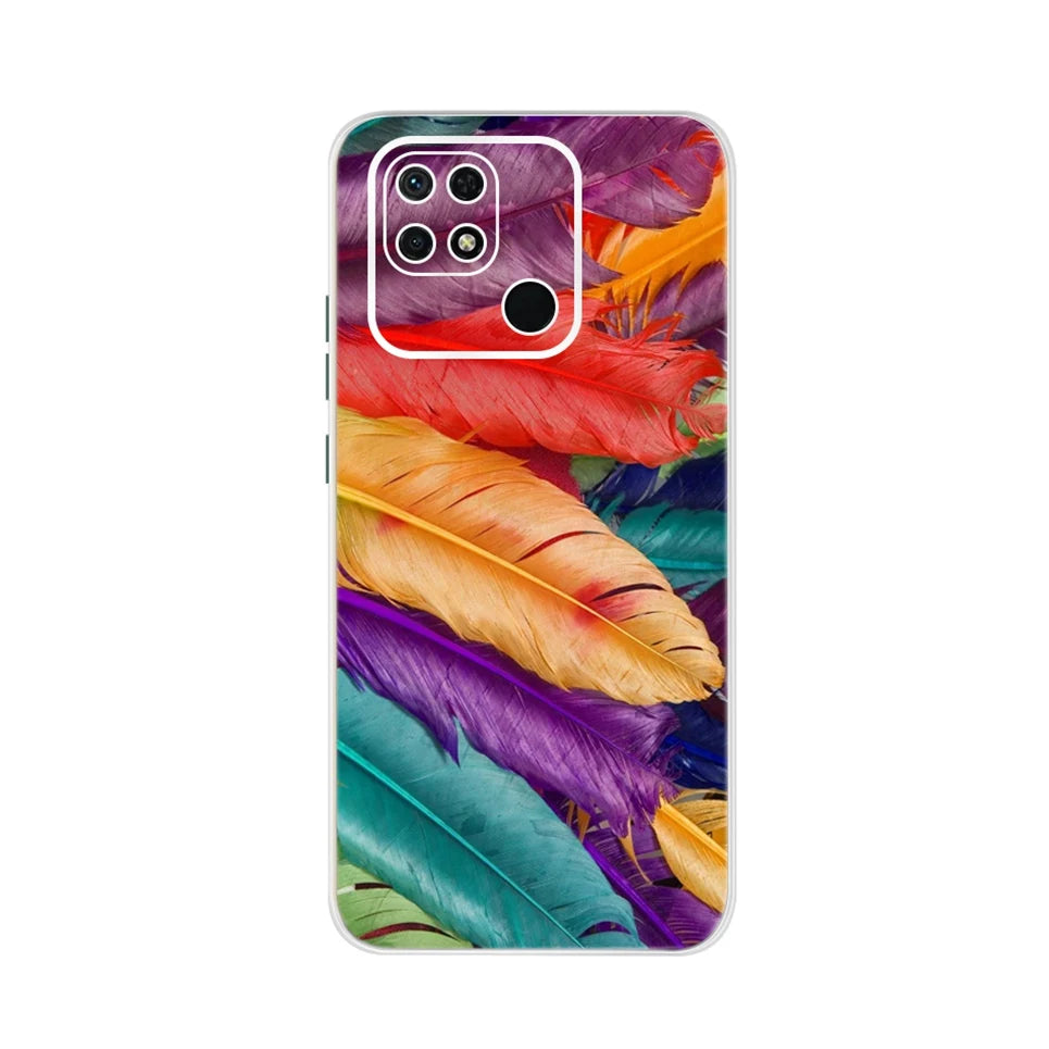 For Cover Redmi 10 Case Silicon Back Cover Phone Case For Xiaomi Redmi 10 2022 Soft coque TPU Redmi 10a 10c Clear bumper etui