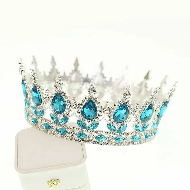 Wholesale Gold Crystal Headdress Prom Pageant Full Round Circle King Crowns For Cake Decoration The jack market .AU The jack market .AU Jewellery & Chains $ 65 200001033:200025551#C21;351:200001569