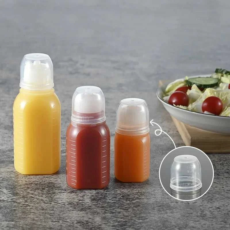 Clear Condiment Squeeze Bottles Honey BBQ Sauces Salad Oil Ketchup Dispenser Container with Scale Seasoning Bottle Kitchen Tool The jack market .AU The jack market .AU Home $ 40 14:193#Mixed-18pcs