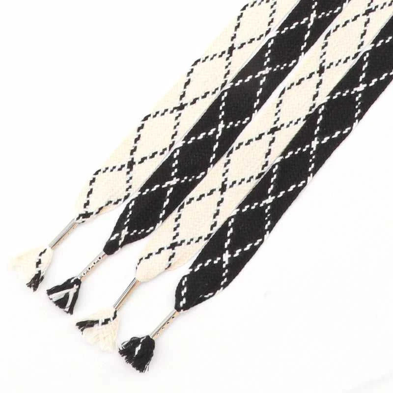New Flat Shoelaces 2.5CM Wide Metal Head Shoelace Black Beige Sneakers Laces Shoes Accessories 120CM/140CM 1Pair Strings The jack market .AU The jack market .AU Step Up Your Style: Trendy Shoes for Every Occasion! $ 47 14:193#Black;380:200006543