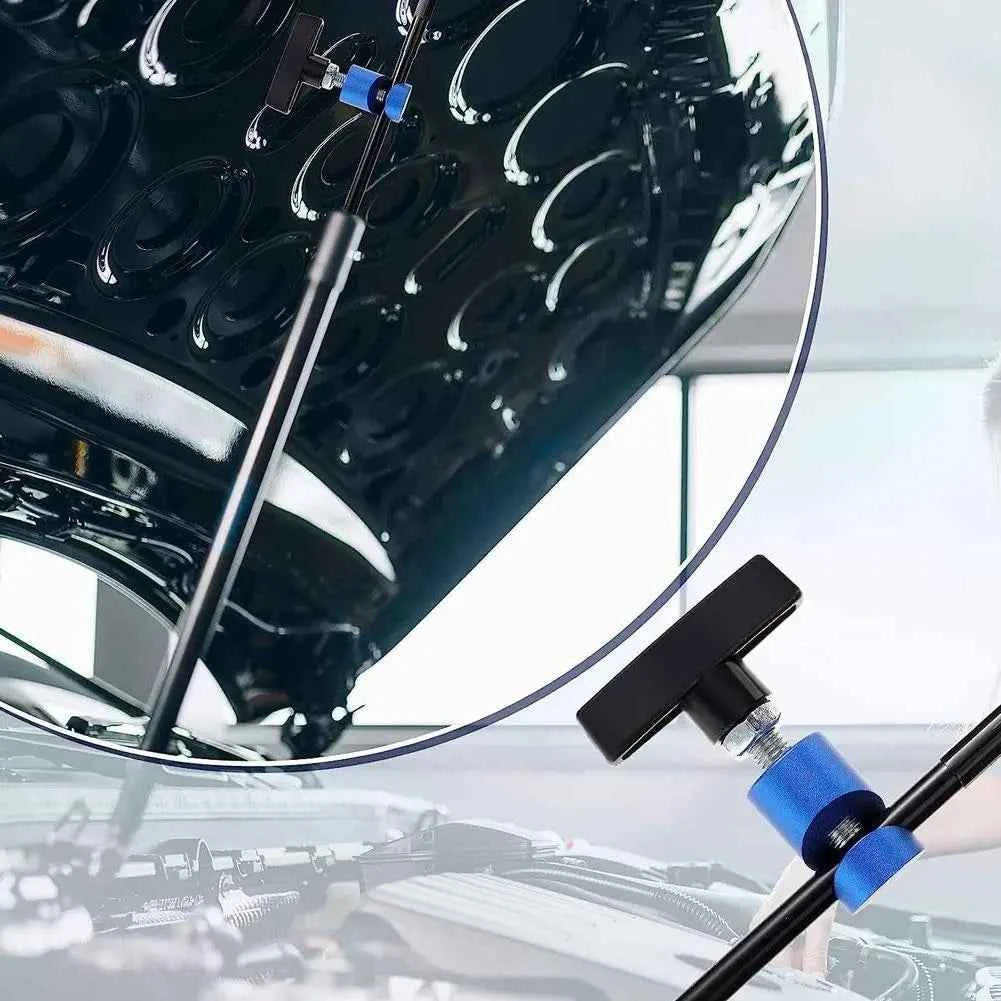 Car Hood & Trunk Gas Spring Struts - Colored Lift Supports with Anti-Slip & Anti-Pinch Safety Tool