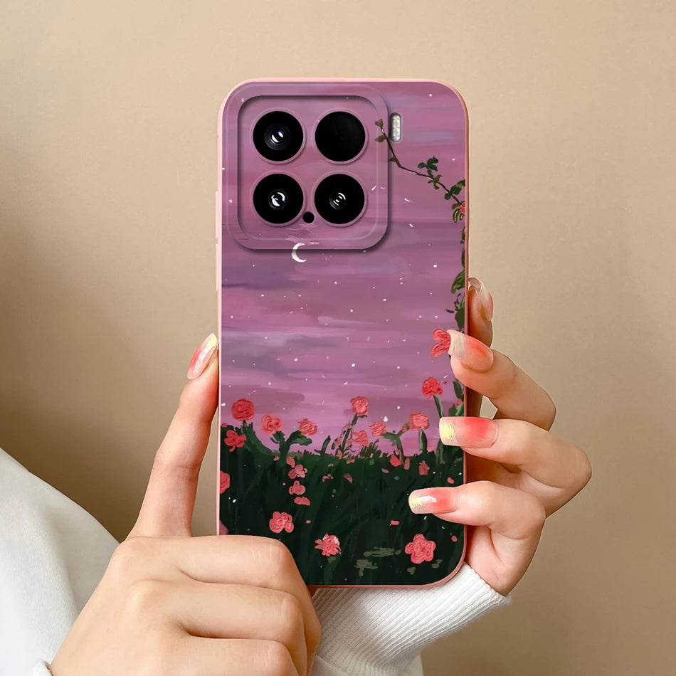 Xiaomi 15 Pro Soft Silicone Case - Stylish Anti-Drop Bumper for Xiaomi 14 Pro - Perfect Fit & Protection