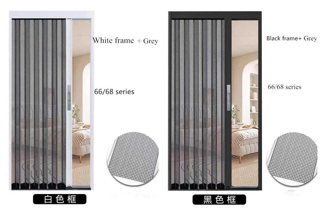 Cats mesh screen door anti scratch aluminum frame Pleated metal Mesh Retractable Folding fly Screen security door The jack market .AU The jack market .AU Home $ 1519 <none>