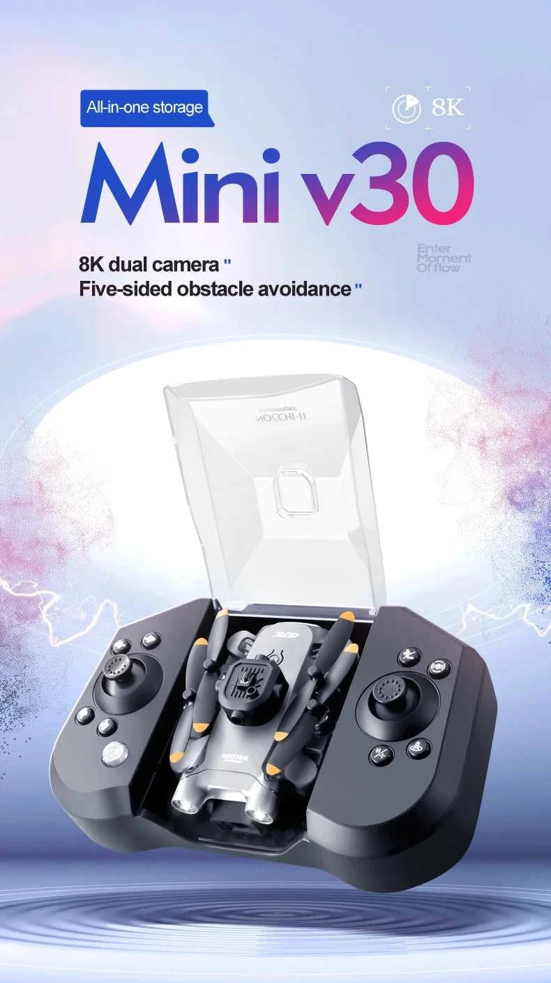 4DRC V30 Mini Drone with Camera HD 4K 1080P FPV RC Drones Profesional Five-sided Obstacle Avoidance Helicopter Drone Toy The jack market .AU The jack market .AU Drones $ 96 14:193;200007763:201336100