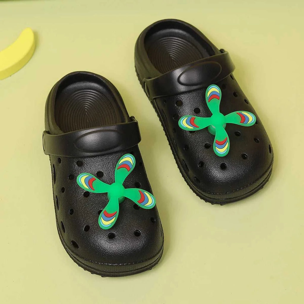 Summer Kids Home Slippers Sandals Garden Shoes Soft Anti-Slip Cute DIY Design Hole Baby Shoes Sandy Beach Boys Girls The jack market .AU The jack market .AU Mum & Kids: Essential Products for Every Family $ 25 14:173#Black;200000124:150#19-20(Inner 14cm)