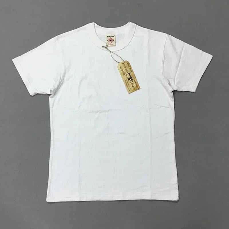 BOB DONG 300gr Basic Tee Shirts Summer Heavyweight Cotton Men's Plain T-Shirts The jack market .AU The jack market .AU Men Fashion $ 49 14:771#White;5:4181#S 36