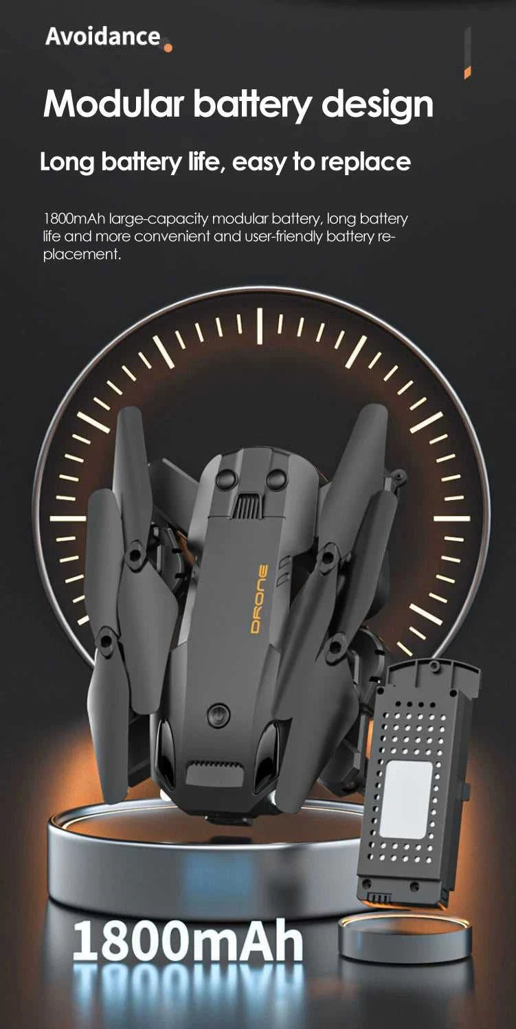 Drone 8K Professional Drones 4K HD Aerial Photography Obstacle Avoidance Quadcopter Helicopter RC Distance 3000M The jack market .AU The jack market .AU Drones $ 121 14:173#Gray Avoid Dual 8K