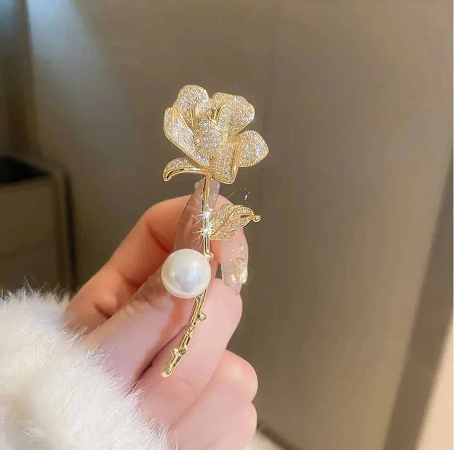 Delicate Zirconia Flower Brooches Elegant Multicolor Crystal Vase Beautiful Flowers Collar Pin Jewelry Gift Accessories Corsage The jack market .AU The jack market .AU Jewellery & Chains $ 52 200001033:347#XZ27