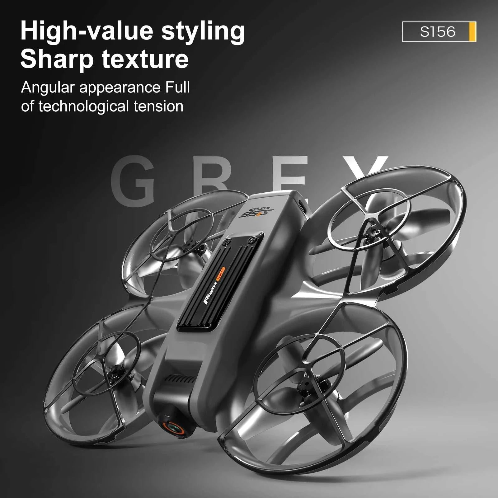 New S156 Drone 8K HD Aerial Photography Brushless Motor Dual Camera Drone With Screen All-Around Obstacle Avoidance Drone The jack market .AU The jack market .AU Drones $ 128 14:350852