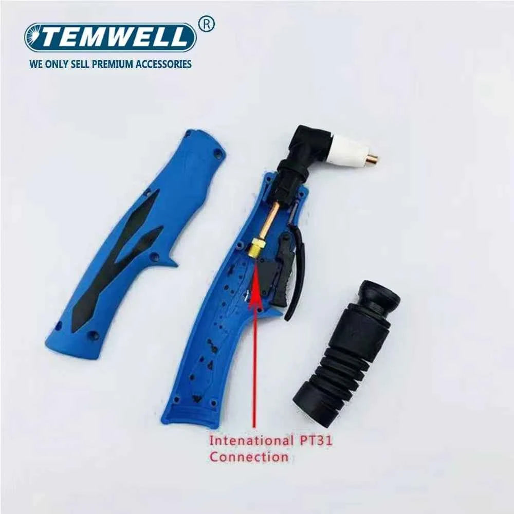 Tig PT31 Plasma Cutting Torch - 30-50A Air Cooled Accessory for Precision Cutting