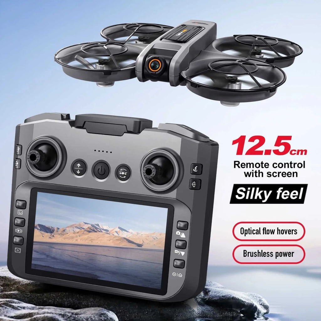 New S156 Drone 8K HD Aerial Photography Brushless Motor Dual Camera Drone With Screen All-Around Obstacle Avoidance Drone The jack market .AU The jack market .AU Drones $ 128 14:350852