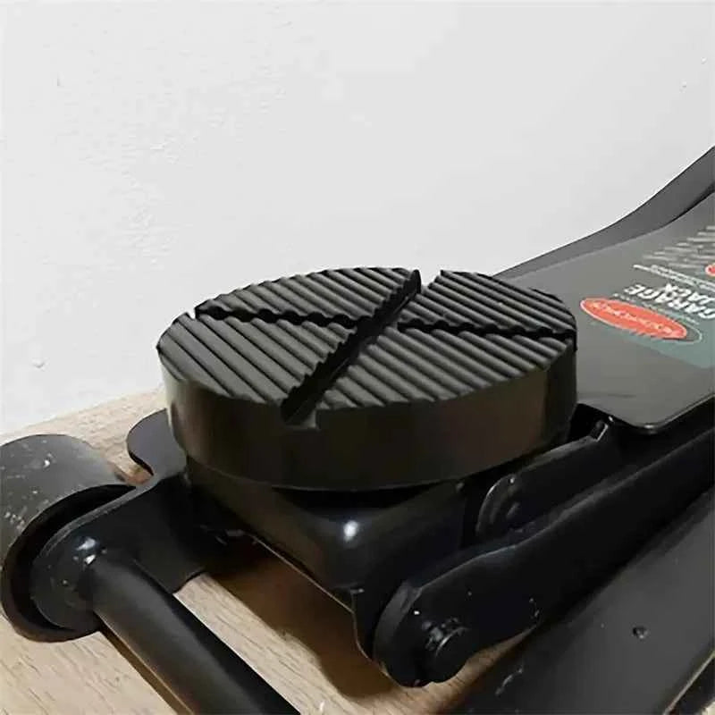 Universal Rubber Jack Pad Support Pinch Weld Slotted Floor Frame Rail Adapter Car Removal Repair Tool