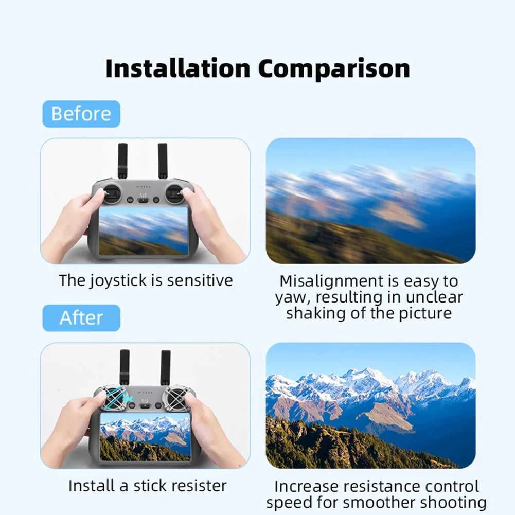 1 Pair Drone Rocker Damper Remote Controller Thumb Rocker Damper Joystick Fixed Bracket Mount for DJI Air 3 /Mini 4 Pro RC/RC 2 The jack market .AU The jack market .AU Drones $ 51 14:29#Drone Rocker Damper