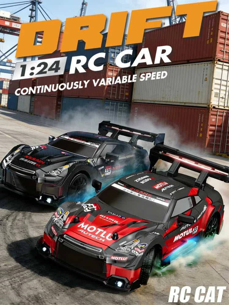2.4G remote control drift car, 1:24 high-speed drift car, RC enthusiast, precise control, powerful engine, ideal gift for adults The jack market .AU The jack market .AU Little Wonders $ 85 14:29#Drifting car red