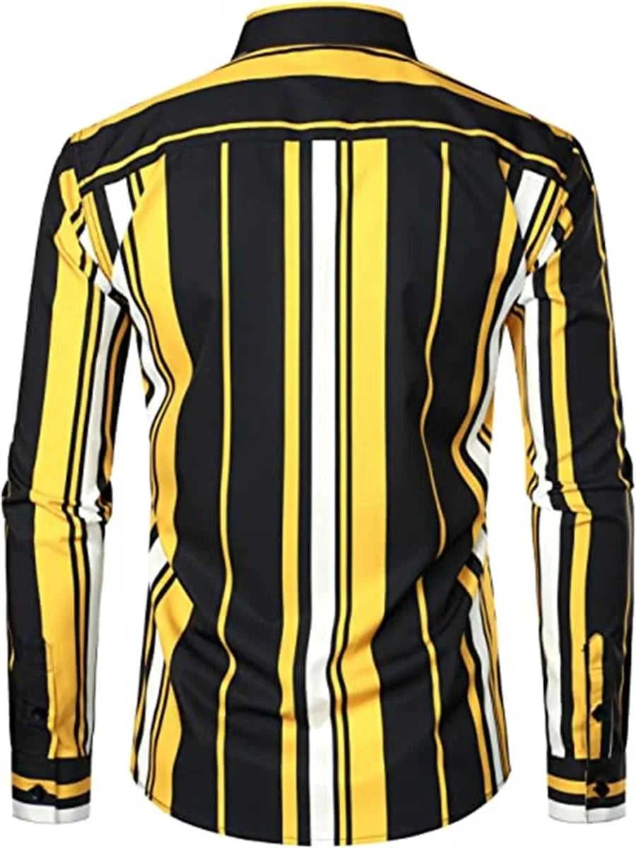 Fashionable Men's Shirt Splash Ink Stripe Designer Design Casual Outdoor Lapel Luxury Party Tops Soft Comfortable New Style The jack market .AU The jack market .AU Men Fashion $ 45 14:350850#AE335;5:200000991