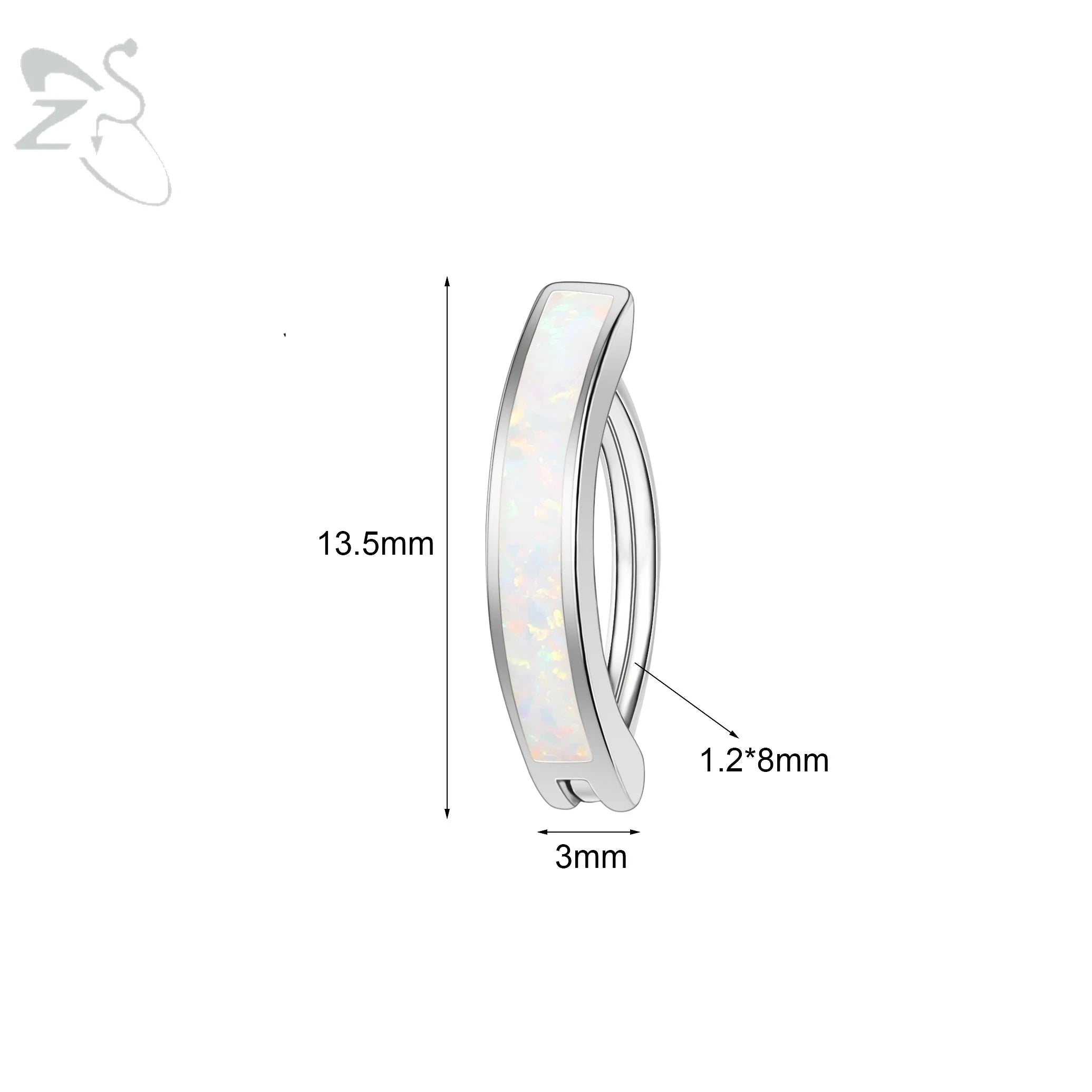 ZS 1PC 925 Sterling Silver Navel Ring Reverse Curved Belly Button Clicker Minimalist Belly Piercing Zircon Navel Piercing 14/16G The jack market .AU The jack market .AU Jewellery & Chains $ 55 200001033:200003762#style2 1.6x10mm