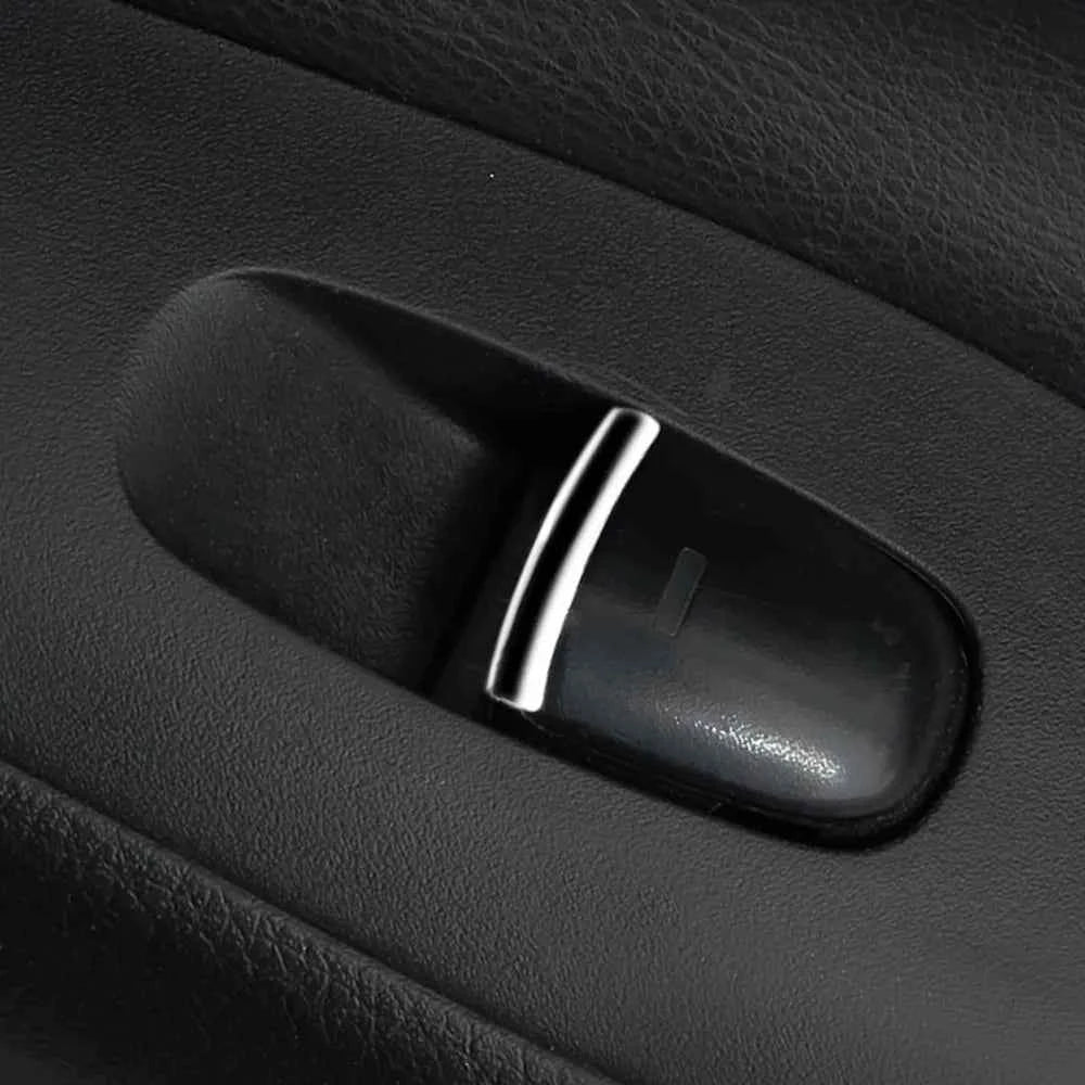 Nissan Sequin Car Window Lift Button Sticker - Sparkle & Style for X-Trail, Rogue, March, Sentra, Versa, Sunny, Teana, Altima, Juke, Kicks, Qashqai