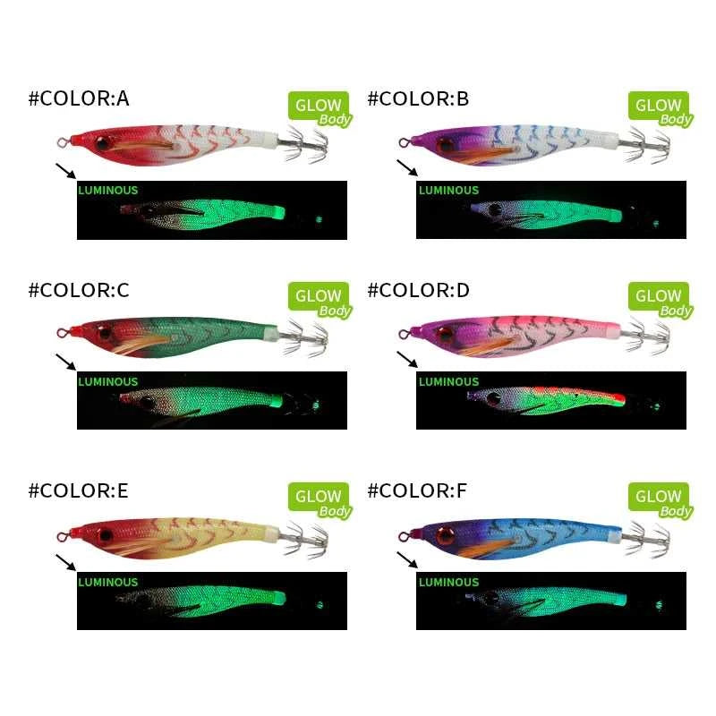Luminous Colorful Floating Fishing Bait Squid Jig Artificial Fishing Lure Squid Hook Wood Shrimp Fishing Bait Octopus Cuttlefish The jack market .AU The jack market .AU Fishing Gear $ 23 14:200006151#F