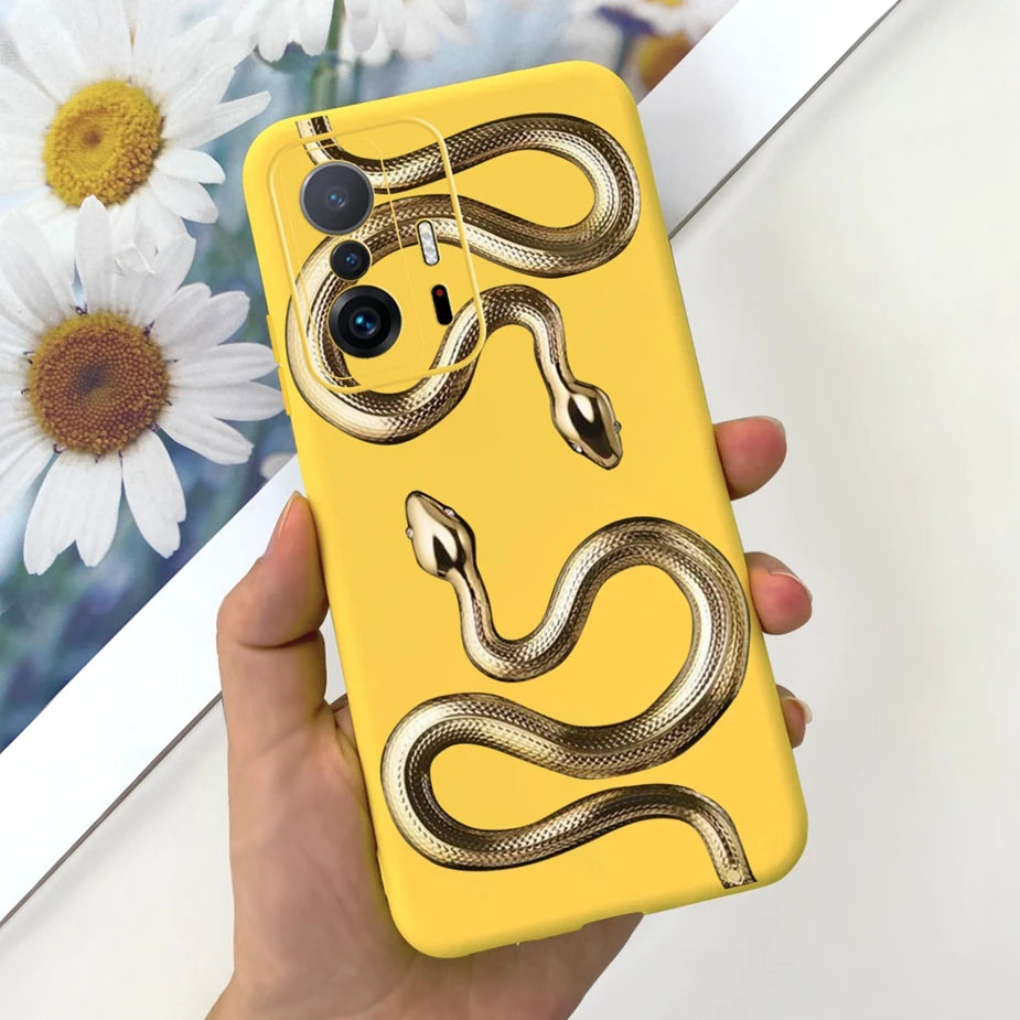 Xiaomi 11T Pro Case - Cute Cartoon Design, Soft Silicone Protection for Xiaomi Mi 11T Pro & 11TPro