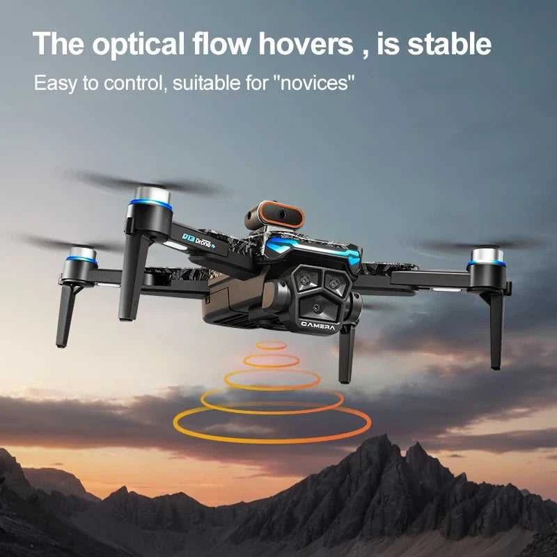 New D13 RC Drone 4K Professional HD Triple Camera 5G WIFI FPV Dron 360° Obstacle Avoidance Brushless Large Screen Quadcopter Toy The jack market .AU The jack market .AU Drones $ 128 14:29#D13-Screen Drone