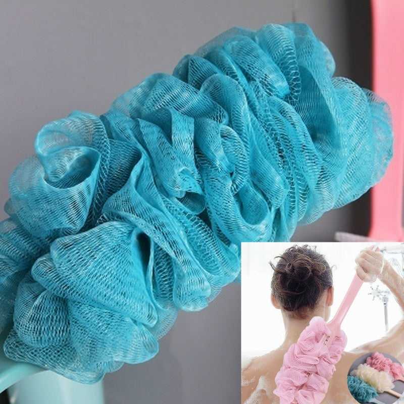 1PCS Long Handle Bath Brush Back Bath Shower Scrubber Body Soft Mesh Scrub Puff Clean Oneself Bath Back Brush The jack market .AU The jack market .AU Home $ 22 14:193#Beige