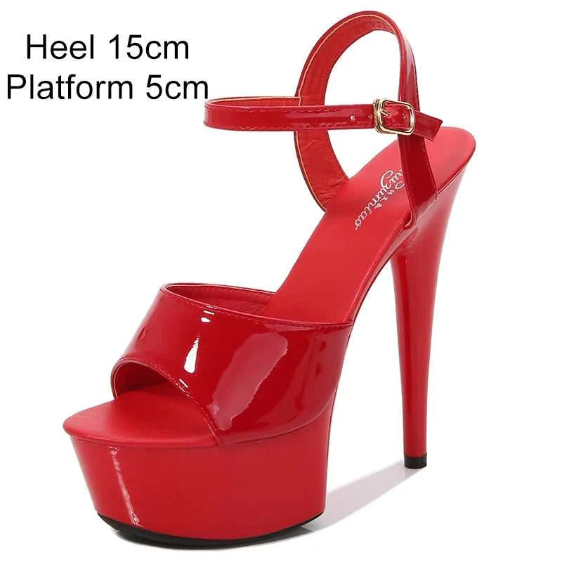 2022 Stripper Pole Dance Shoes High Heels Women Sexy Show Shoes Party Club 13 15 17CM Sandals Platform High-heeled Shoes Wedding The jack market .AU The jack market .AU Step Up Your Style: Trendy Shoes for Every Occasion! $ 94 14:366#Blue leopard;200000124:3434