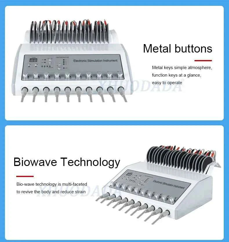 S871 Electrostimulation Machine - Targeted Weight Loss & Muscle Toning with Russian Wave Technology