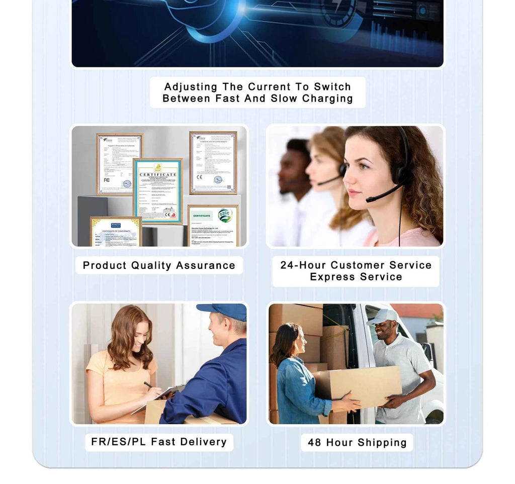 feyree 32A 7KW Type2 EV Portable Charger 11KW 16A 3 Phase 5M Cable EVSE Charging Box Car Charger CEE Plug for Electric Vehicle