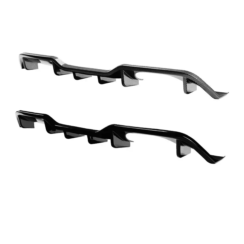 Car  Accessories 2012 2013 2014 2015 2016 2017 For Ford Fiesta ST MK7 Rear Bumper Diffuser Lip Parts Exterior Splitter Body Kit