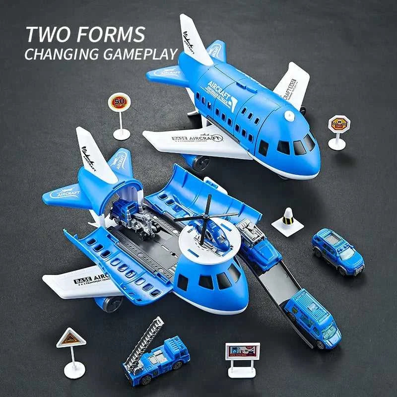 Children's Airplane Car Model Toys Inertial Model Simulation Planes Multifunctional Toys,Random 3 Cars,1 Helicopter,6 Road Signs The jack market .AU The jack market .AU Little Wonders $ 60 14:175