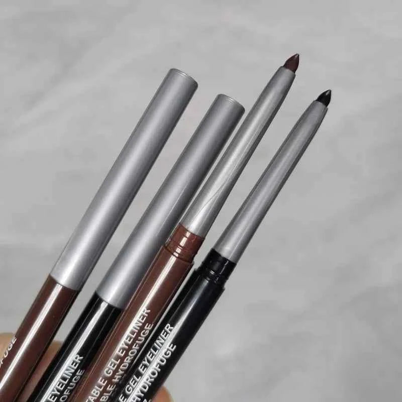 Boldly Defined 3pc Waterproof Black Eyeliner Set – Smudge-Proof, Long-Lasting Dark Brown Gel for Effortless Eye Makeup