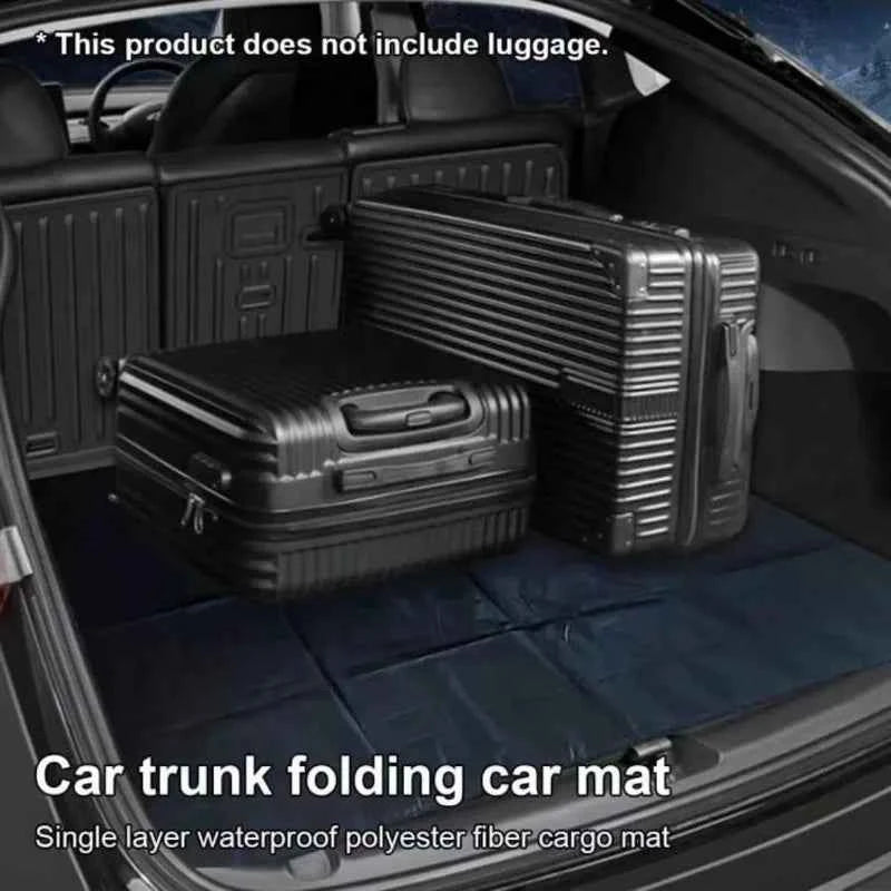 Universal Cargo Mat, Waterproof, Dustproof, Polyester Fiber, for Car Trunk, Car Rear Trunk, Car Vehicle Accessories