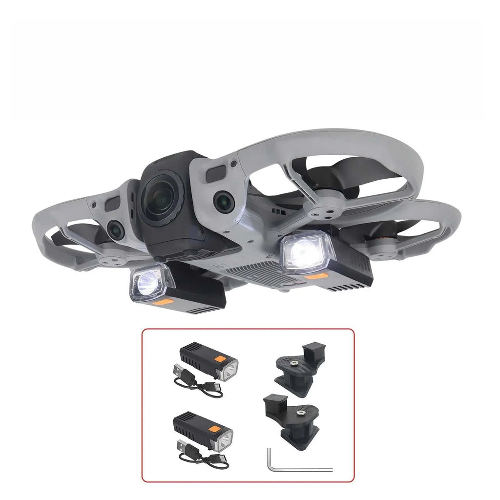 Drone Night Flight LED Lights For DJI Avata 360 ，Nighttime Visibility Lighting Accessories The jack market .AU The jack market .AU Drones $ 67 <none>