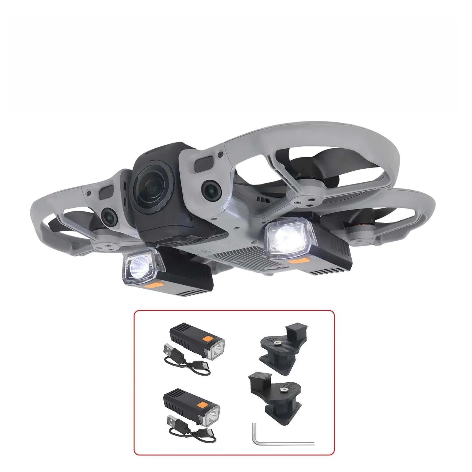 Drone Night Flight LED Lights For DJI Avata 360 ，Nighttime Visibility Lighting Accessories The jack market .AU The jack market .AU Drones $ 67 <none>